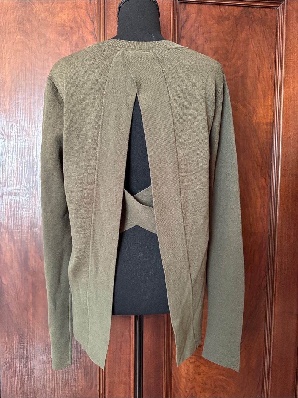 RACHEL Rachel Roy December Sage Crewneck Sweater